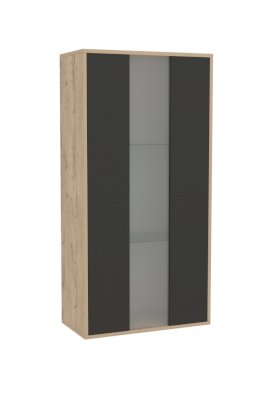 Шкаф навесной со стеклом К04 Куб (Cube) (Марибель)